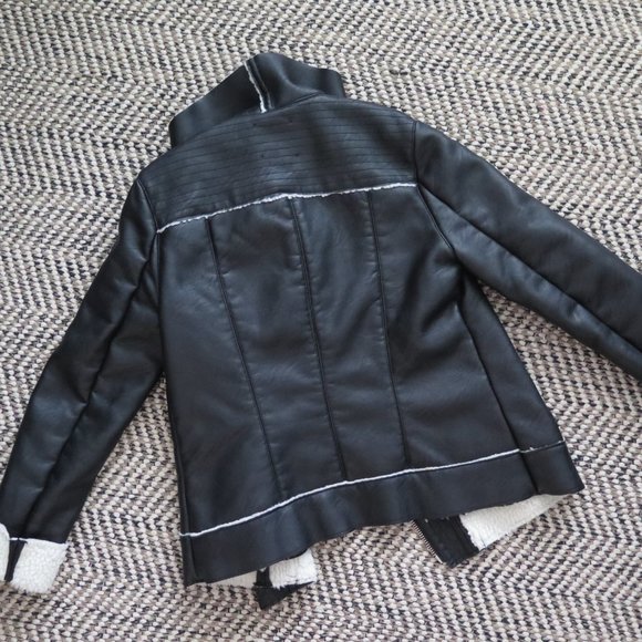 Dynamite Sherpa Moto Jacket Size Medium - Picture 9 of 9